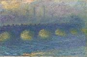 Claude Monet Waterloo Bridge Germany oil painting artist